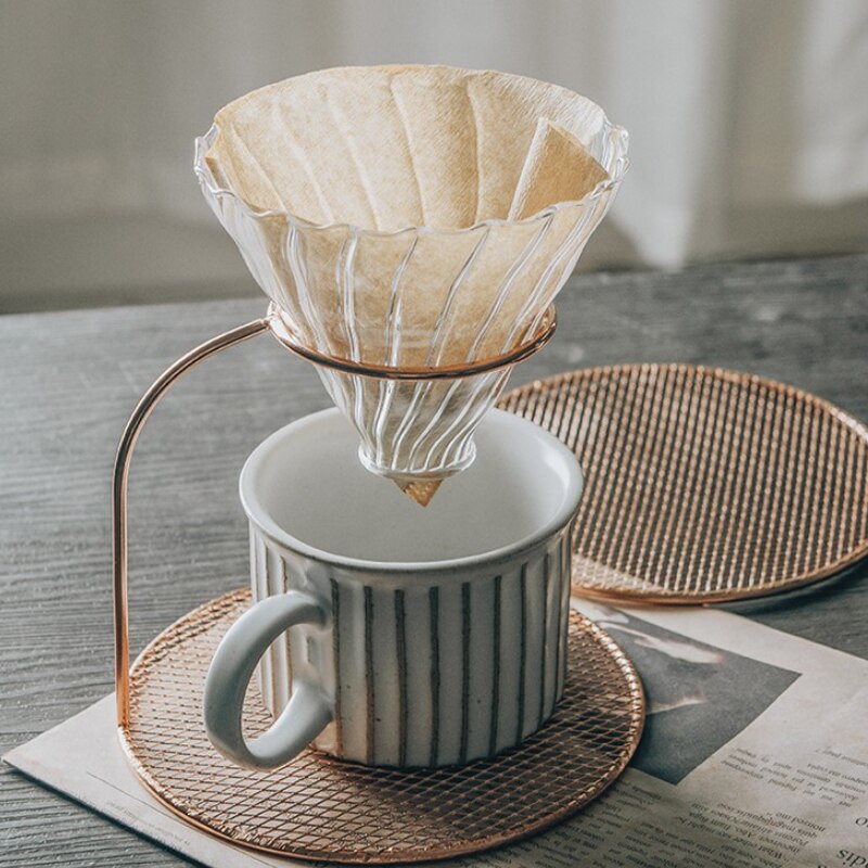 Vintage Kaffee Wasserkocher Dripper Ständer